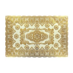 1pza Mantel con diseño y relieve, variedad de diseños y colores / mantel cirular, ovalado o cuadrado con diseños dorados / mante