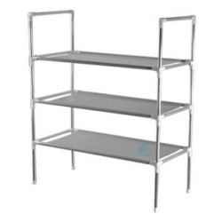 Zapatero metálico 3 niveles hog.76.3