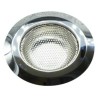 1pza Filtro colador metálico redondo para lavabo 11.5cm / ysj-5001