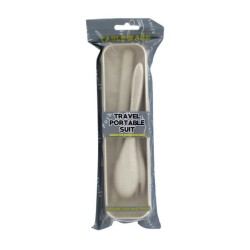 Set de cubiertos de plástico con estuche, variedad de colores / ya-mg303 / ro-mg303