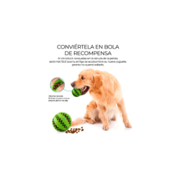 Pelota de limpieza dental para mascotas mas.05.2