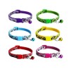 1pza Collar para mascota con diseño de camuflaje + cascabel, variedad de colores / fm-0001 / R719
