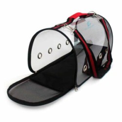 Bolsa / mochila transportadora de plástico para mascotas mas.02.3