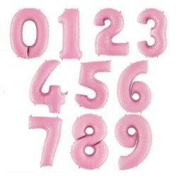 1pza Globo de numero 32 c-98 / R1206 / letter 9 / ballon / easy self seal