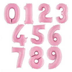 1pza Globo de numero 32 c-98 / R1206 / letter 9 / ballon / easy self seal