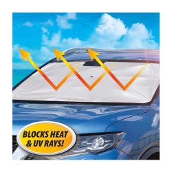 Cubre parabrisas parasol liso tipo paraguas plegable para carro automóvil / yty-501 / X362