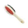 Cepillo chico doble para perro de madera jr1123
