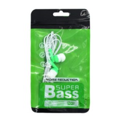 Audífonos alámbricos super bass, variedad de colores / y-15