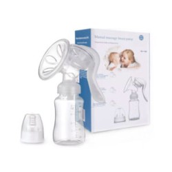 Extractor manual de plástico para leche materna / rh-188