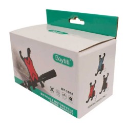 Soporte universal 360° de plástico ajustable a manubrio de motocicleta o bicicleta, variedad de colores / bt-1008