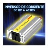 Inversor de corriente con cargador ups 12vdc / 110vac con potencia de 500w