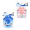 Dispensador / contenedor de formula-leche en polvo con diseño de cangrejo con figuras + cuchara para bebés / baby nursing series