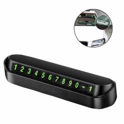 Tarjeta de estacionamiento temporal de coche fl-014