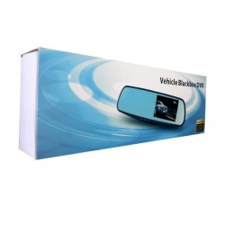 Espejo retrovisor con cámara vehicle Blackbox dvr con visión de noche, calidad hd, detección de movimiento y sensor / lu8244