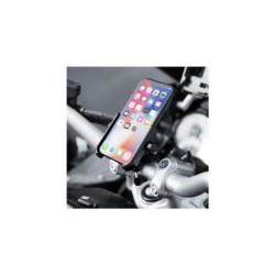 Soporte universal metálico con rotación de 360° de motocicleta para teléfono celular / qichaoda / t-777-p09