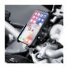 Soporte universal metálico con rotación de 360° de motocicleta para teléfono celular / qichaoda / t-777-p09