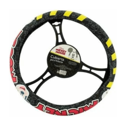 Cubierta para volante de carro, universal, con diseño de mickey mouse hmi9-cv2