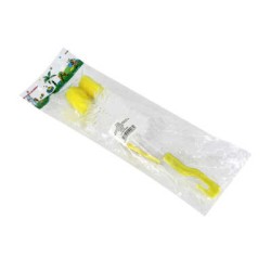 Par de cepillos para biberón de 24cm y 11cm, variedad de colores / bb5792