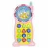 Teléfono interactivo de juguete con luz y sonido para bebé / 0938-2