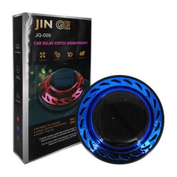 Ambientador / difusor de aromaterapia con carga solar para auto / jin ge / jg-009 / 11031