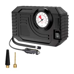 Mini compresor de aire portátil con luz led para inflar llantas de bicicleta y automóvil / tire inflator / c3011-2
