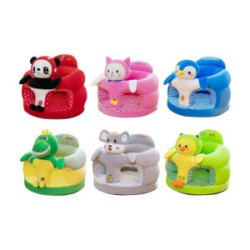 Asiento afelpado de apoyo multifuncional con diseño de animales para bebé, 34x43cm, variedad de modelos / spoil you