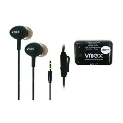 Audífonos alámbricos en cajita / vmex /  m217