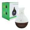 Humidificador difusor en forma de cántaro estilo madera con luz led, variedad de modelos / sl-003