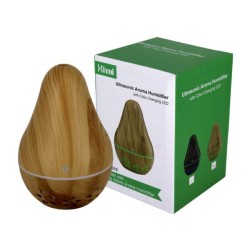 Humidificador de aroma ultrasónico con luz led y diseño flores, variedad de colores / xjd-0310