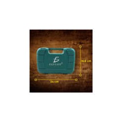 Estuche de plástico para almacenamiento de herramientas de reparación profesional