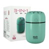 Mini humidificador a5 3 en 1 con luz y capacidad para 300ml, variedad de colores / 2085 / xjd-0329
