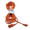 Extensión eléctrica duplex naranja para uso rudo y domestico con longitud de 10 metros / 132