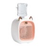 Mini ventilador aire acondicionado usb con función de humidificador + diseño de gato con mini garrafón, variedad de colores / sp