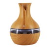 Humidificador ultrasonic en forma de cántaro estilo madera con luz led, variedad de modelos / sj-066d