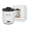 Humidificador con diseño de llama volcánica, 100x100x122mm / hx127b