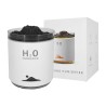 Humidificador con diseño de llama volcánica, 100x100x122mm / hx127b
