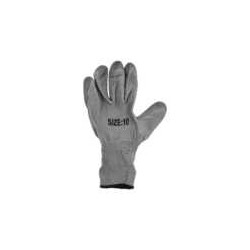 Par de guantes de poliéster con recubrimiento de látex, variedad de colores / size:10 / t088a