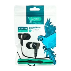 Audífonos alámbricos con manos libres y entrada 3.5mm, variedad de colores / by-aud-307