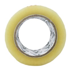 1pza Cinta transparente luvitape para empaque 48mm