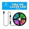 Tira de luces led rgb de 7 metros, con alimentación usb a 5v / led.44.7