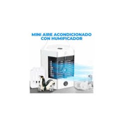 Mini ventilador aire acondicionado usb con función de humidificador / clr.59