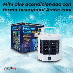 Mini aire acondicionado con forma hexagonal / arctic cool / gh4777