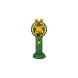 Ventilador portátil con soporte para teléfono celular y orejitas, variedad de diseños y colores / small fan / fs-0221