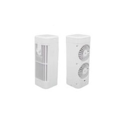 Ventilador doble tipo torre con 3 velocidades, lámpara y aire acondicionado / spray cool fan / pd-fc-05