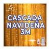 Cortina de luces led con control remoto de 3 metros de largo, led.65