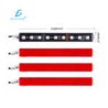 Juego de 4 tiras ele-gate con 9 leds de luz rgb y entrada tipo plug de encededor coche carro / led.qcrgb.001