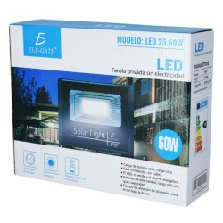Reflector led 60w con panel solar led.23.60w + hold.led.23.60w