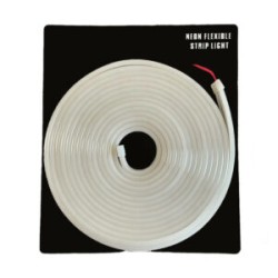 Tira flexible neón de 5mt con ip20 para interior, variedad de colores / strip light / znd-01