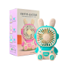 Mini ventilador recargable portátil con orejas de animales, variedad de diseños / ven8652