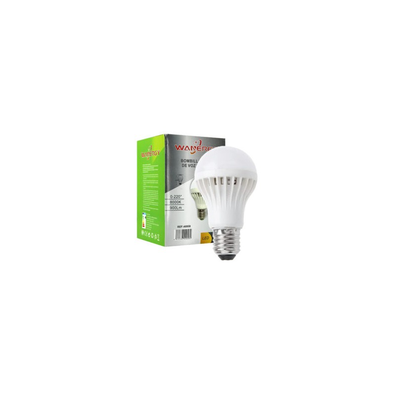 Foco bombilla led wanergy de control inteligente por voz y consumo de 9 watts / 40958